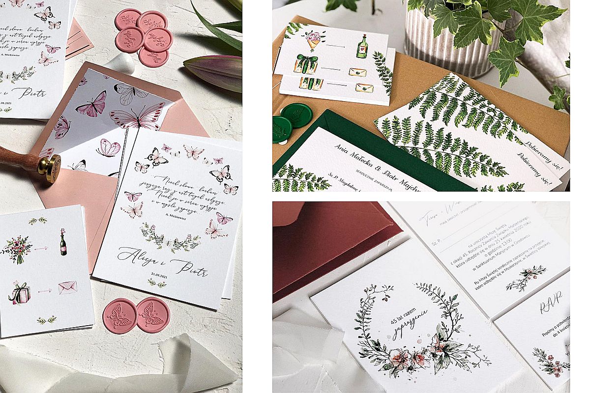 zaproszenia ślubne - kiedy zamówić zaproszenia ślubne designyourwedding