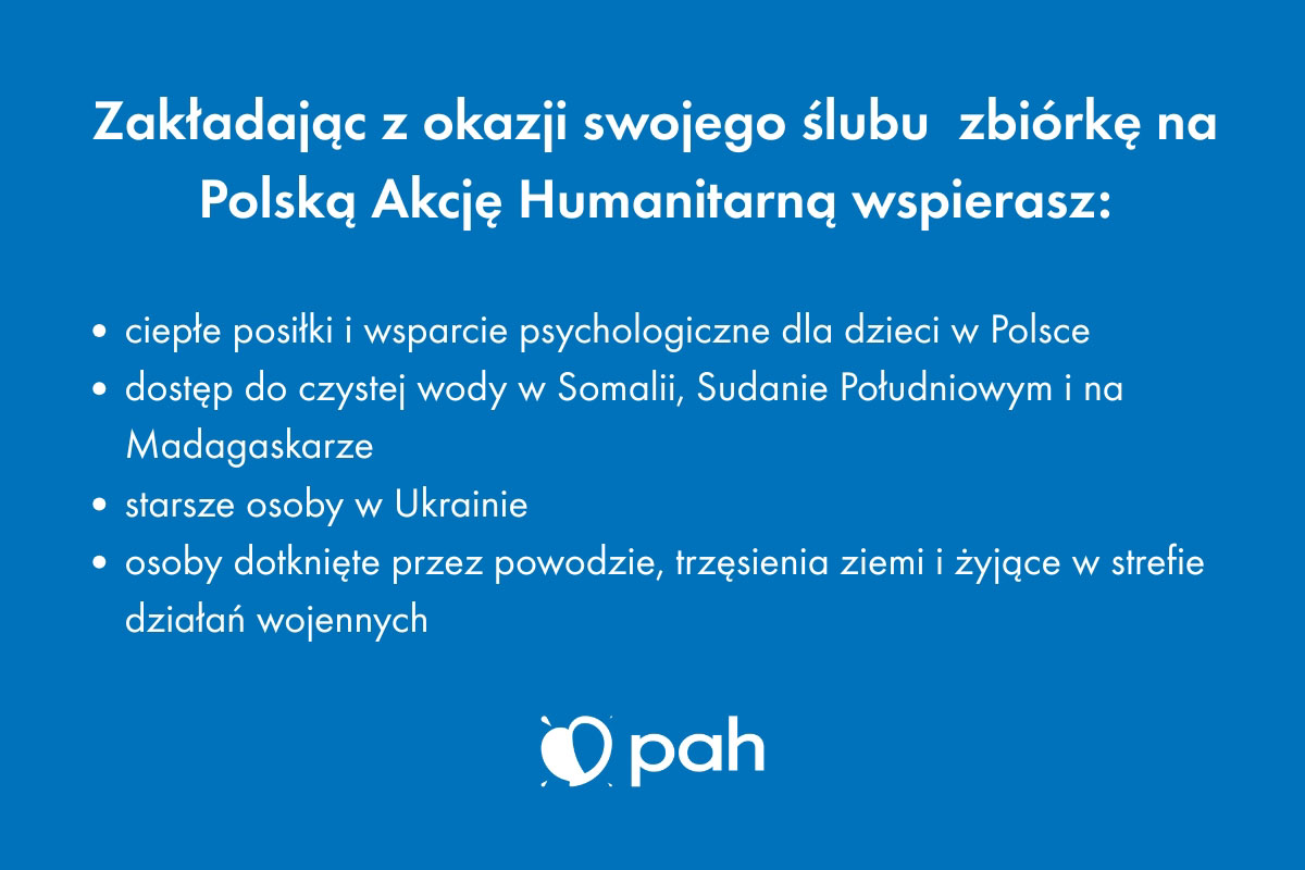  - Ślub z misją polska akcja humanitarna