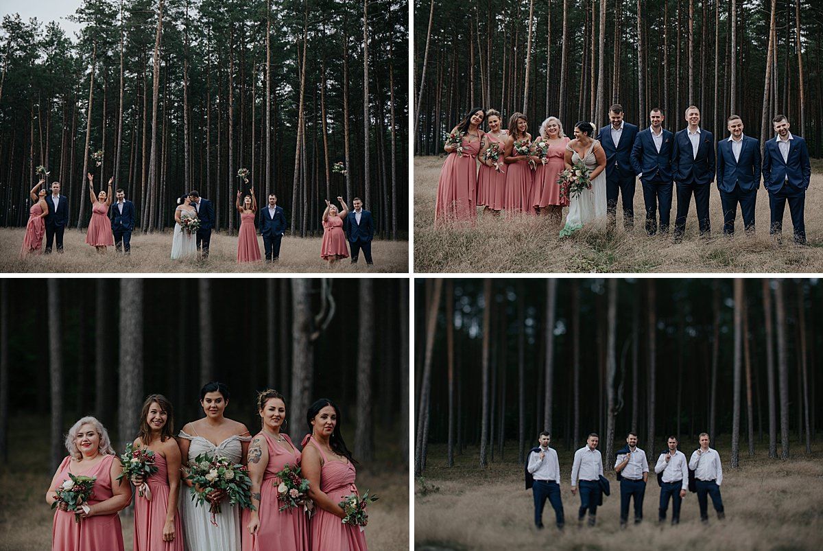  - Zdjęcia grupowe na weselu Pokadrowani